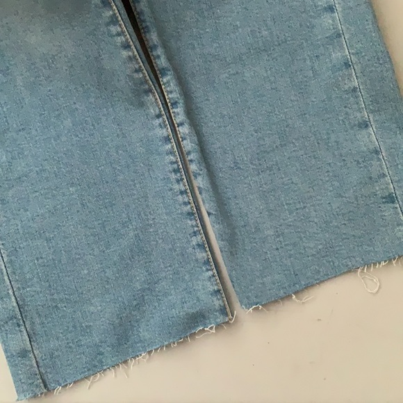 LEVI'S Wedgie High Rise Straight Jeans- Lt Indigo - Picture 7 of 9